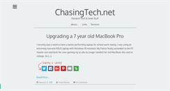 Desktop Screenshot of chasingtech.net
