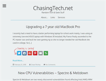 Tablet Screenshot of chasingtech.net